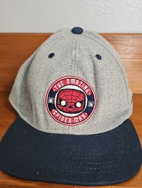 Gray & Navy Funko Spider-Man Baseball Cap